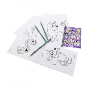 Set coloreable Bluey