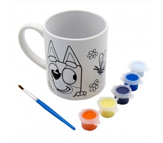 Taza para pintar Bluey