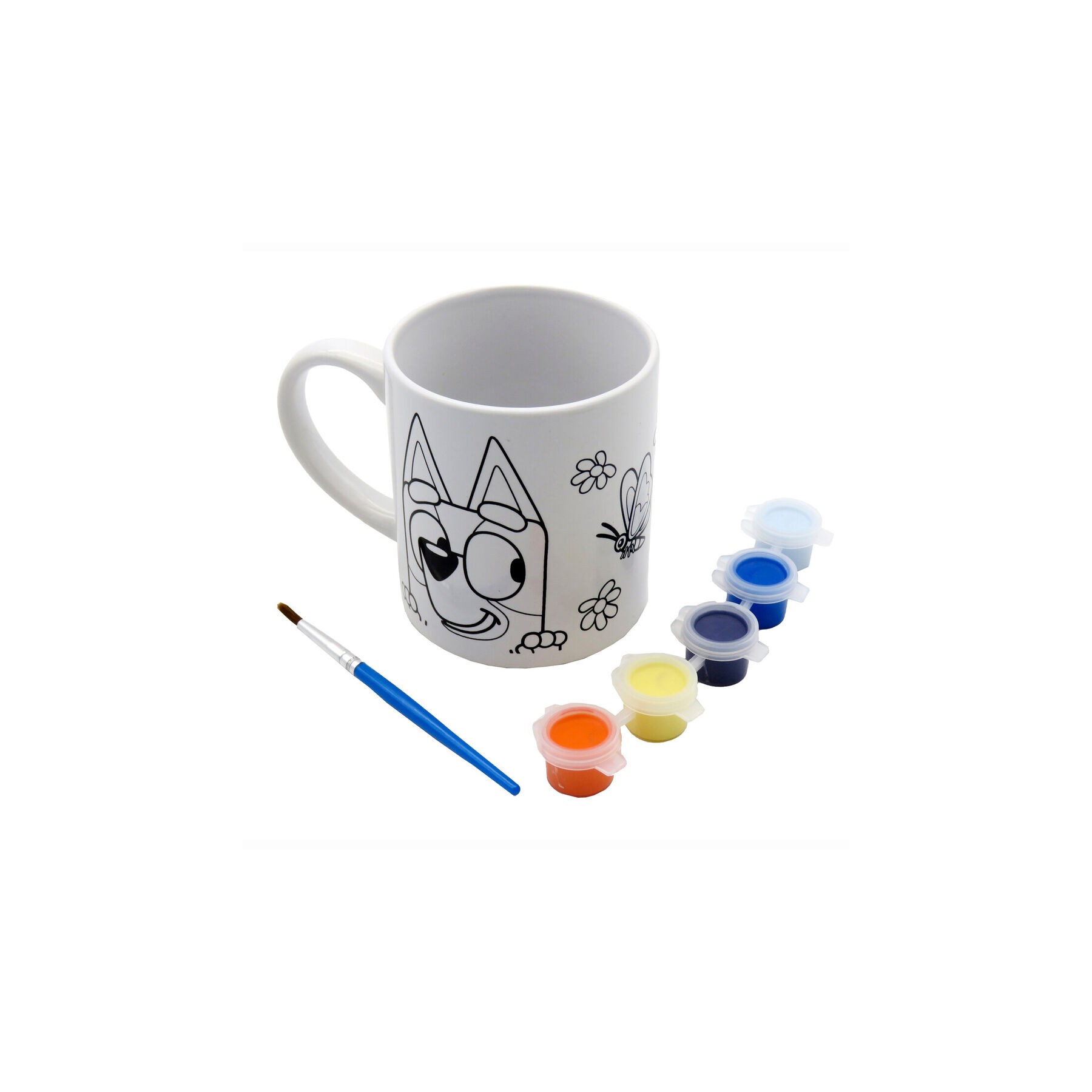 Taza para pintar Bluey