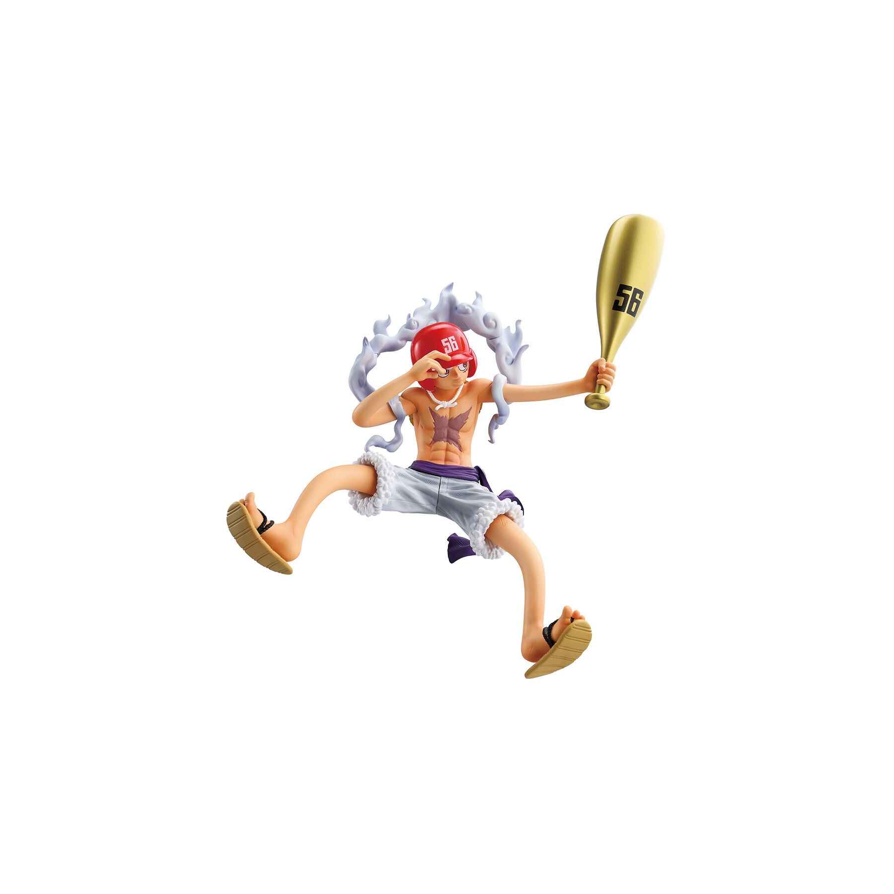Figura Ichibansho Monkey D Luffy Gear 5 Baseball Last Battle The Future of Imagination One Piece 20cm