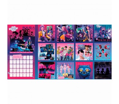 Calendario pared KPOP Demon Hunters 2026