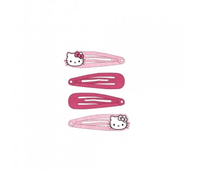 Blister 4 horquillas Hello Kitty