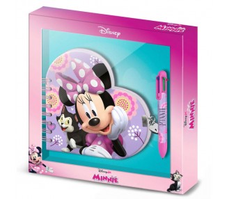Diario + Boligrafo Minnie Disney