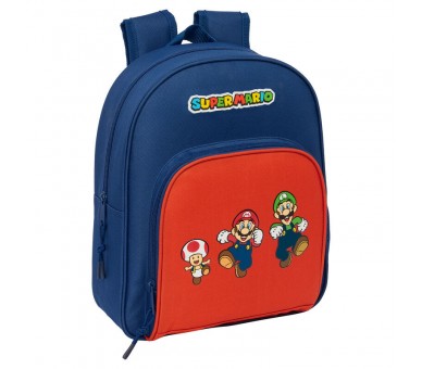Mochila Mamma Mia Super Mario Bros 34cm adaptable