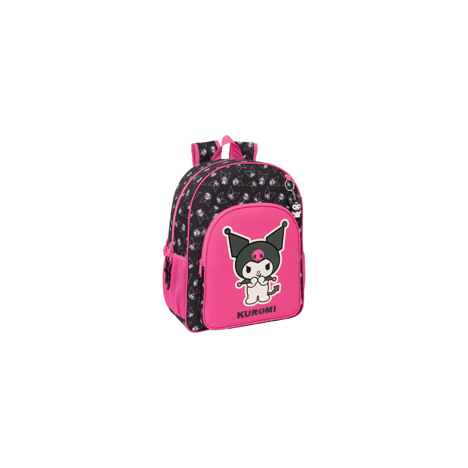 Mochila Kuromi Hello Kitty adaptable 42cm