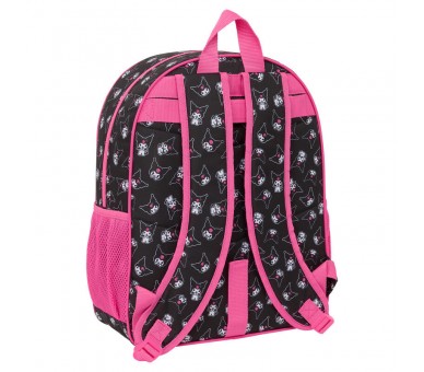 Mochila Kuromi Hello Kitty adaptable 42cm