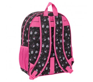 Mochila Kuromi Hello Kitty adaptable 42cm