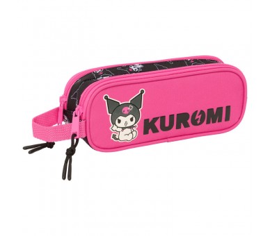 Portatodo Kuromi Hello Kitty doble