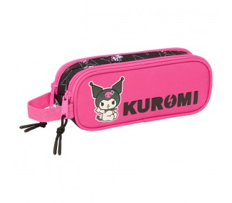 Portatodo Kuromi Hello Kitty doble