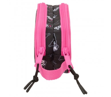 Portatodo Kuromi Hello Kitty doble