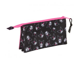 Portatodo Kuromi Hello Kitty triple