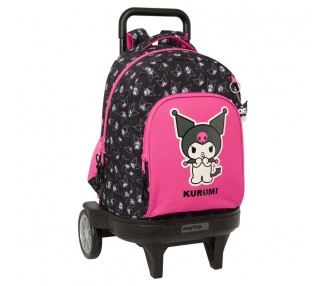 Trolley Compact Evolution Kuromi Hello Kitty 45cm