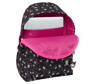 Mochila Kuromi Hello Kitty 43cm