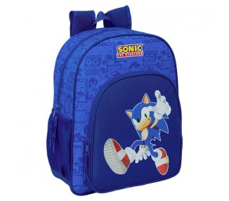 Mochila Sonic the Hedgehog 38cm adaptable