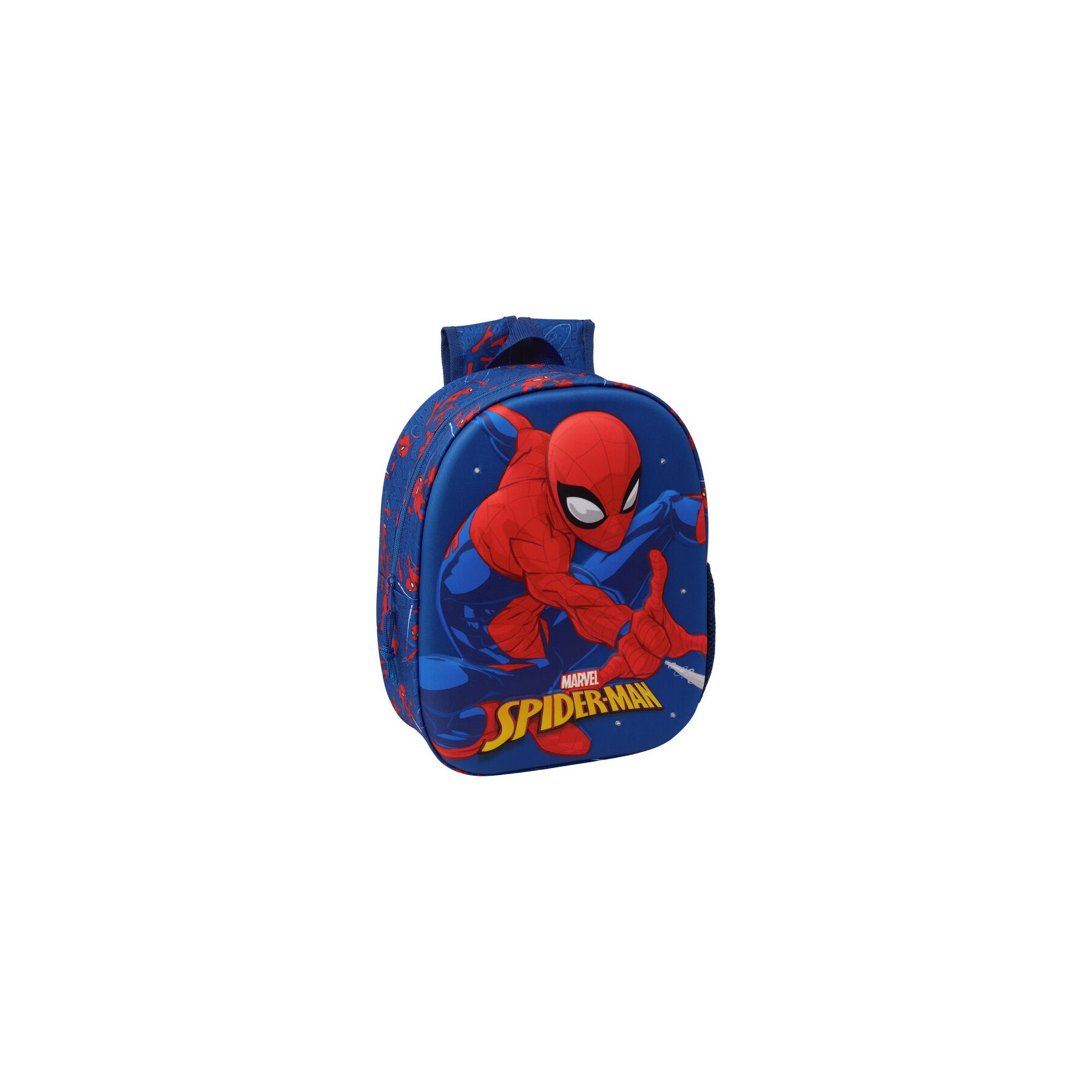 Mochila 3D LED Spiderman Marvel 33cm