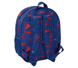 Mochila 3D LED Spiderman Marvel 33cm