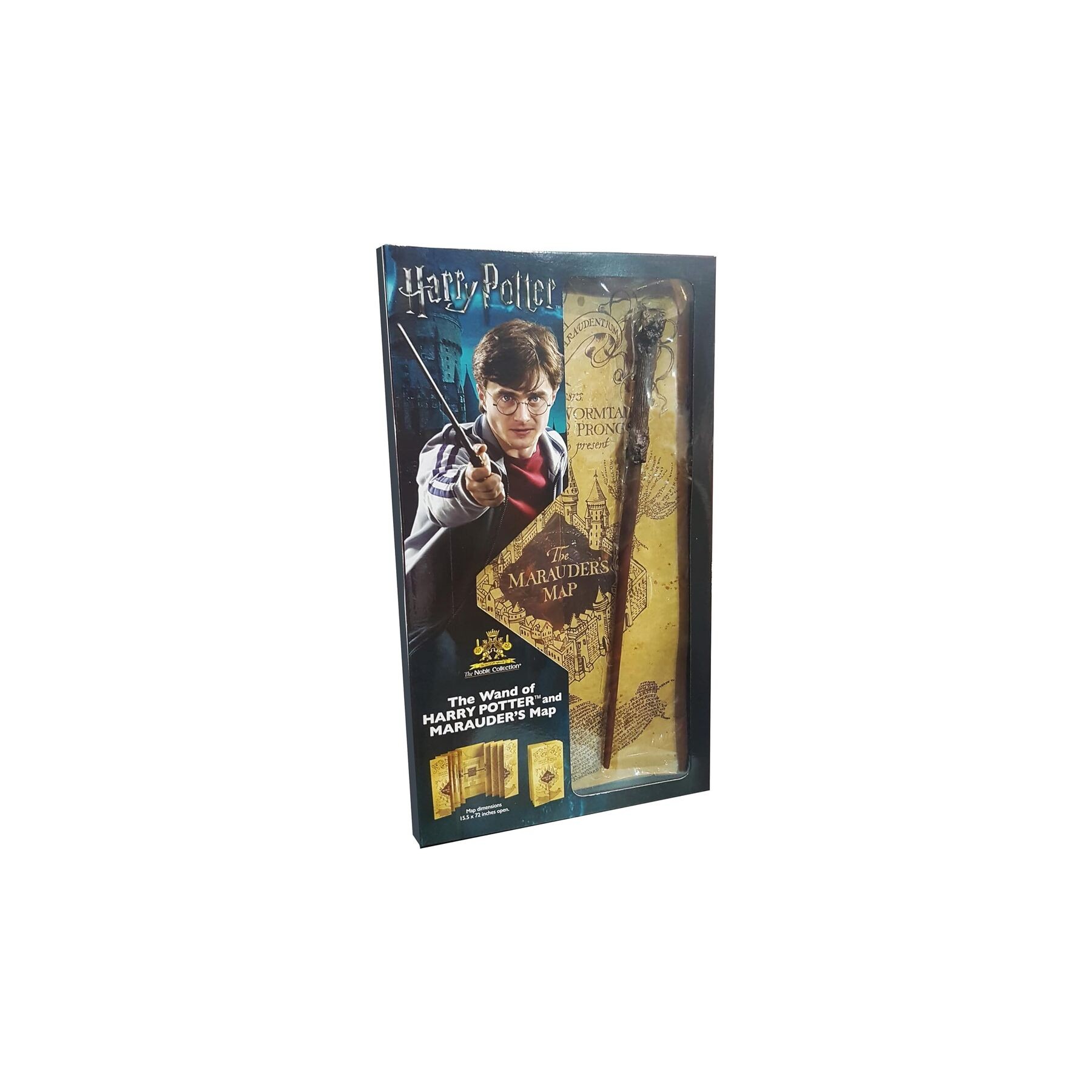 Varita Magica + Mapa del Merodeador Harry Potter