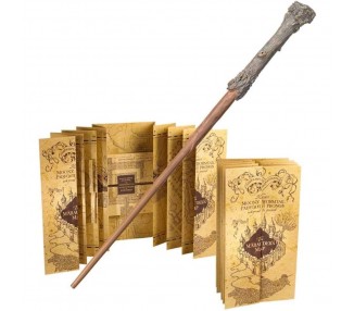 Varita Magica + Mapa del Merodeador Harry Potter