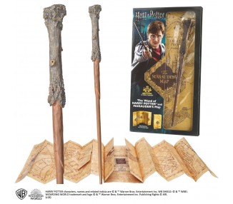 Varita Magica + Mapa del Merodeador Harry Potter