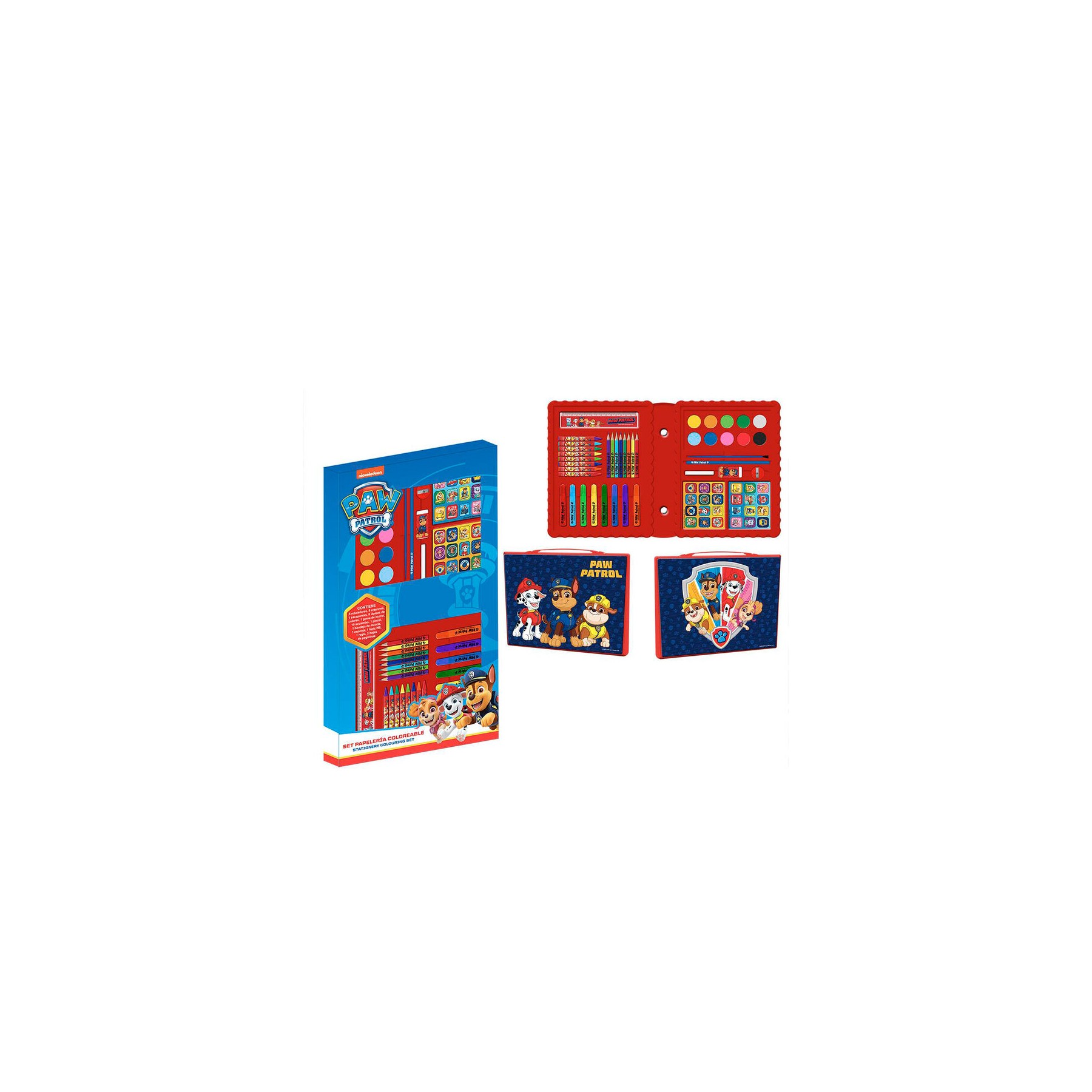 Set papeleria coloreable Patrulla Canina Paw Patrol
