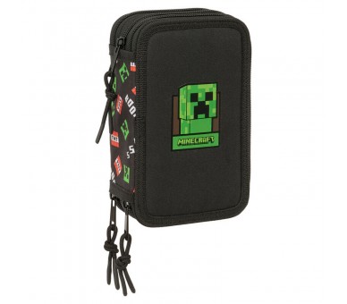 Plumier Minecraft triple 37pzs