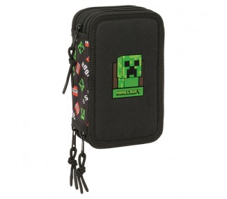 Plumier Minecraft triple 37pzs