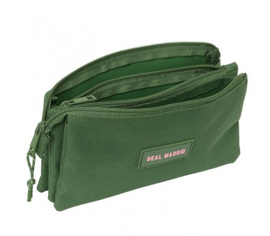Portatodo verde Real Madrid triple