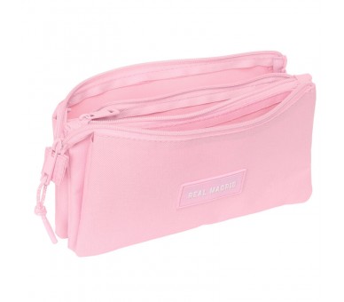 Portatodo rosa Real Madrid triple