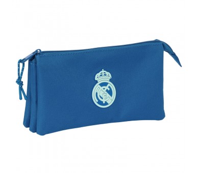 Portatodo azul Real Madrid triple
