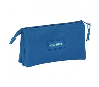 Portatodo azul Real Madrid triple