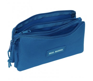 Portatodo azul Real Madrid triple