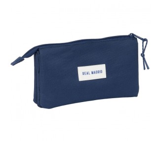 Portatodo azul marino Real Madrid triple