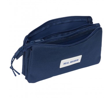 Portatodo azul marino Real Madrid triple