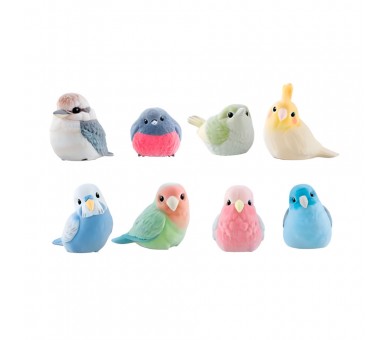 Figura Birds Mofu Mofu Tenori Friends 4cm surtido