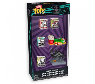 Set Figura Bitty POP Starter Disney Pesadilla Antes de Navidad