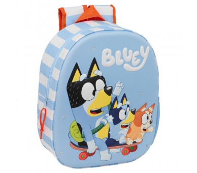 Mochila 3D LED Bluey 33cm