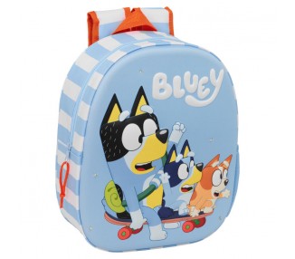 Mochila 3D LED Bluey 33cm