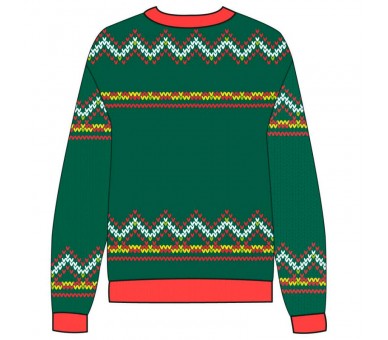 Jersey punto navideño Grinch