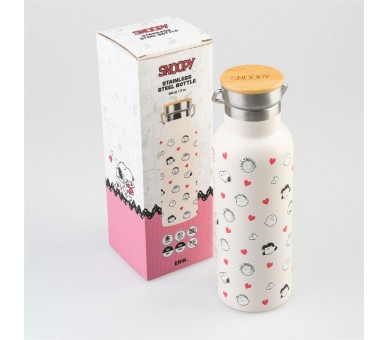 Botella acero inoxidable Snoopy Peanuts 500ml