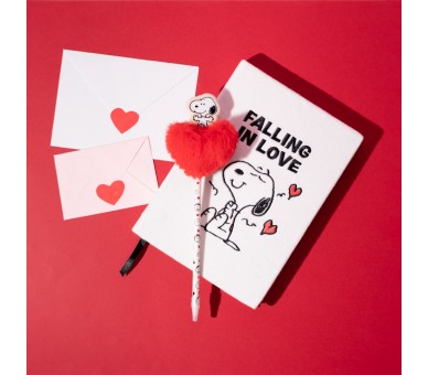 Boligrafo Pompon Snoopy Peanuts