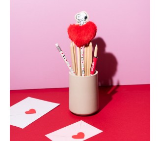 Boligrafo Pompon Snoopy Peanuts