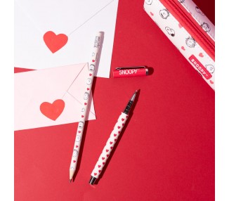 Portatodo + boligrafo y lapiz Snoopy Peanuts