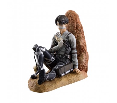 Figura Ichibansho Levi Battle of Heaven and Earth Mega Impact Attack on Titan 11cm