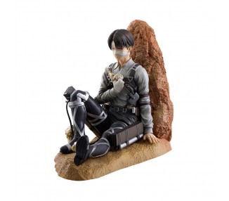 Figura Ichibansho Levi Battle of Heaven and Earth Mega Impact Attack on Titan 11cm
