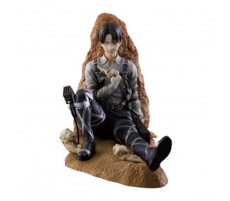 Figura Ichibansho Levi Battle of Heaven and Earth Mega Impact Attack on Titan 11cm