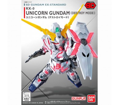 Maqueta Unicorn Gundam Destroy Mode Mobile Suit Gundam Unicorn