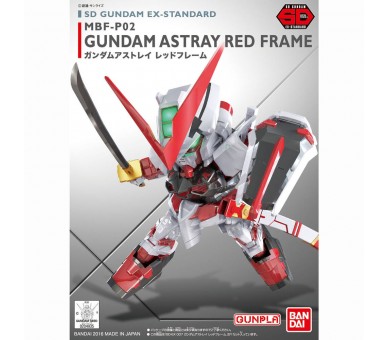 Maqueta Astray Red Frame Mobile Suit Gundam Seed Astray