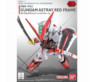 Maqueta Astray Red Frame Mobile Suit Gundam Seed Astray