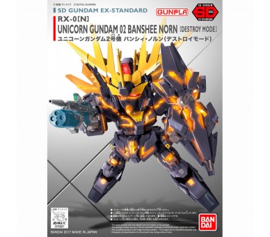 Maqueta Unicorn Banshee Mobile Suit Gundam Seed Destiny
