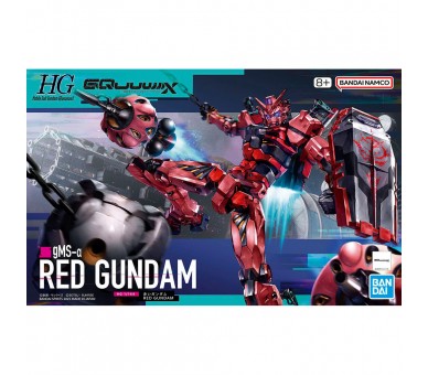 Maqueta Red Gundam Mobile Suit Gundam GQuuuuuuX